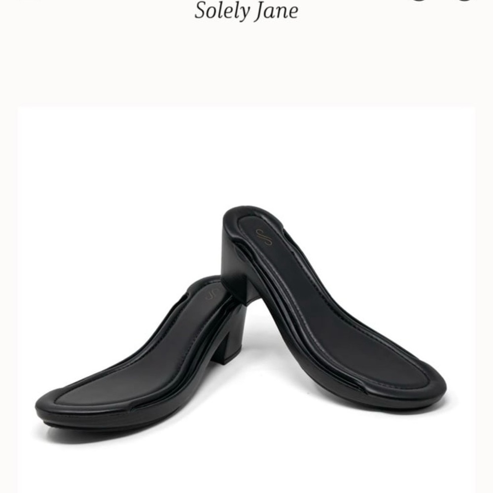 Size 7 Solely Jane - Classic Comfort Sole Black - Base Only
